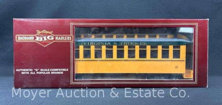 Bachmann Big Haulers G Scale Virginia & Truckee Passenger Car, No. 97238, with Original Box image