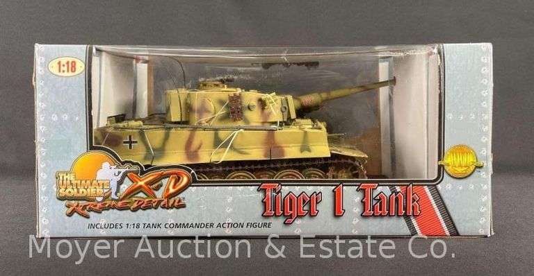 21st Century Toys Tiger 1 Tank, 1:18 Scale Plastic Tank Model, with Original Box image