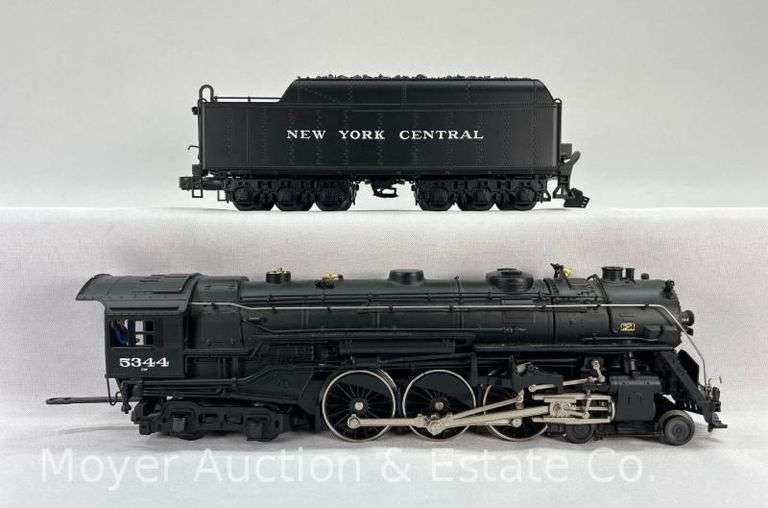 MTH New York Central J-1e Hudson Die-Cast Steam Engine, No. 3020LP, with Original Box