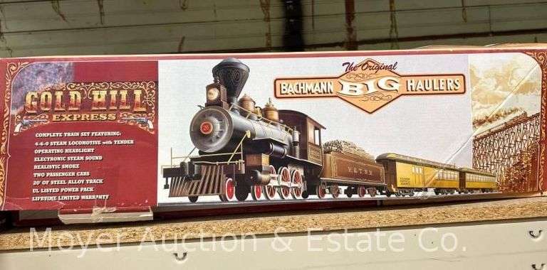 Bachmann Big Haulers Gold Hill Express G Scale Train Set, No.90090, Damaged Box