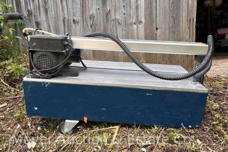 Chicago Electric 7” Bridge Tile Saw with Stand image