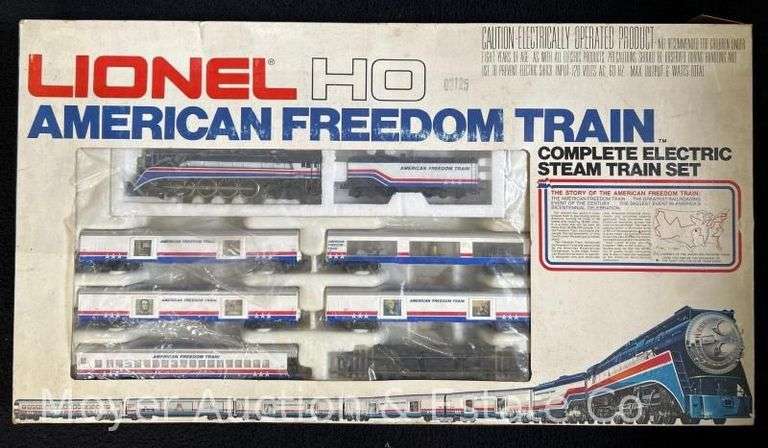Lionel HO Scale American Freedom Train Set, No. 2586, with Original Box image