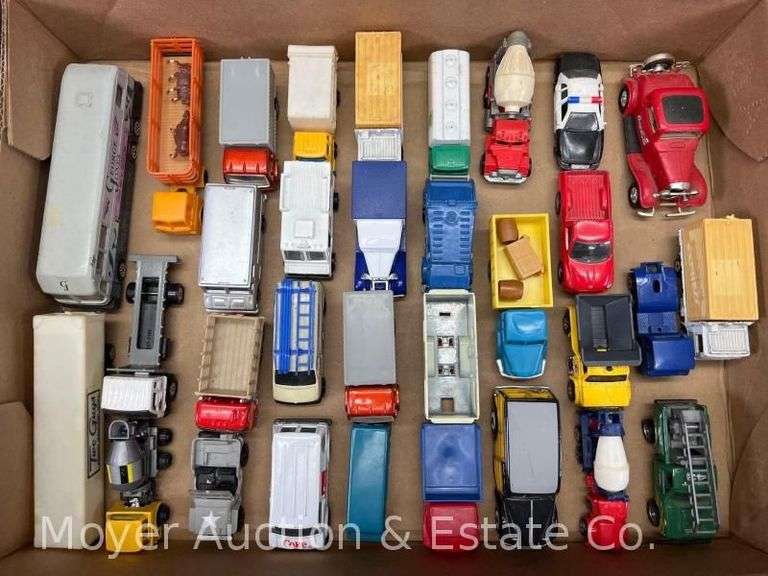 Group of Asst. Matchbox and Hot Wheels Style Cars image
