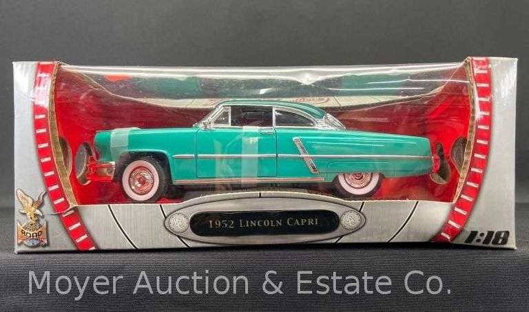 Road Signature 1952 Lincoln Capri 1:18 Scale Die-Cast Model image
