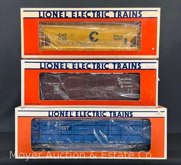 (3) Lionel Freight Cars, No. 17100, 17300 and 16242, with Original Boxes image