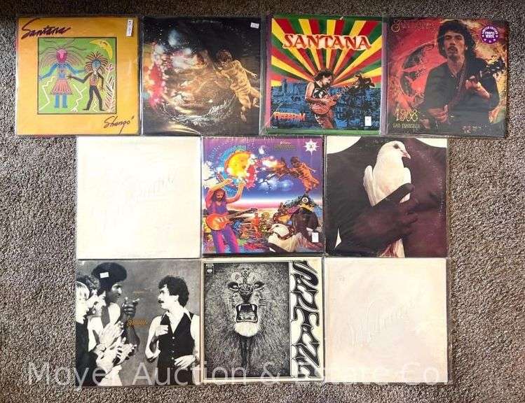 (10) Santana Record Albums image