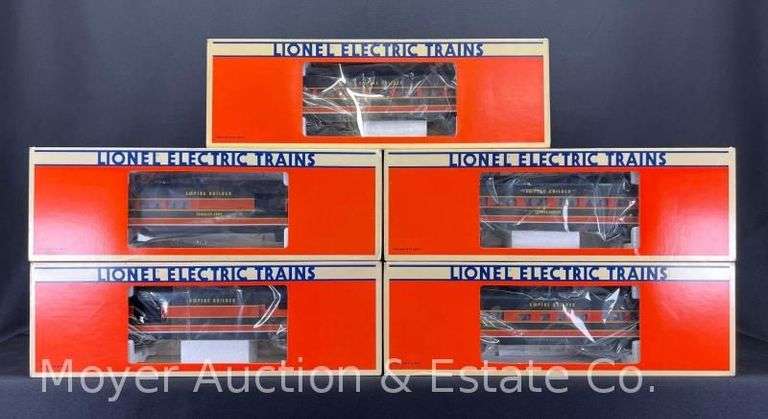 (5) Lionel Great Northern Passenger Cars, No. 19116-19120, with Original Boxes image