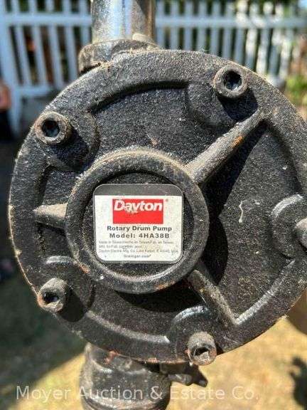 Dayton Rotary Barrel Pump, Model 4HA38B