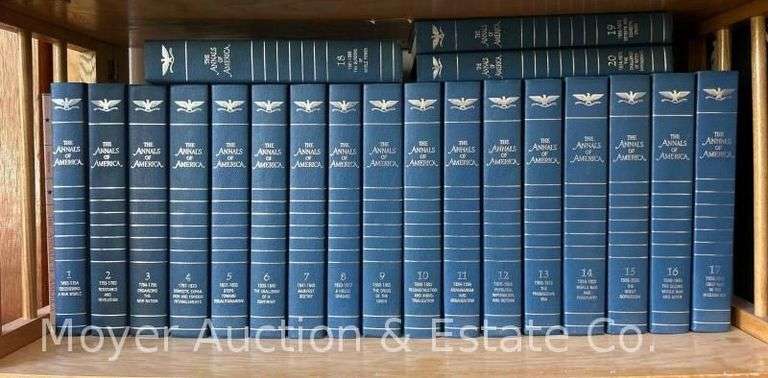 (20) Volume "The Annals of America" Set, Encyclopedia Britannica image
