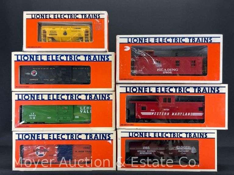 (7) Asst. Lionel Freight Cars, with Original Boxes image