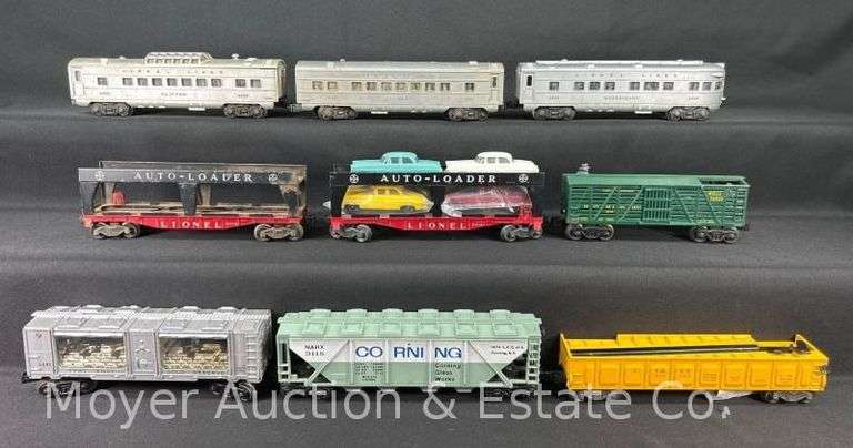 (12) Asst. Lionel Freight and Passenger Cars image