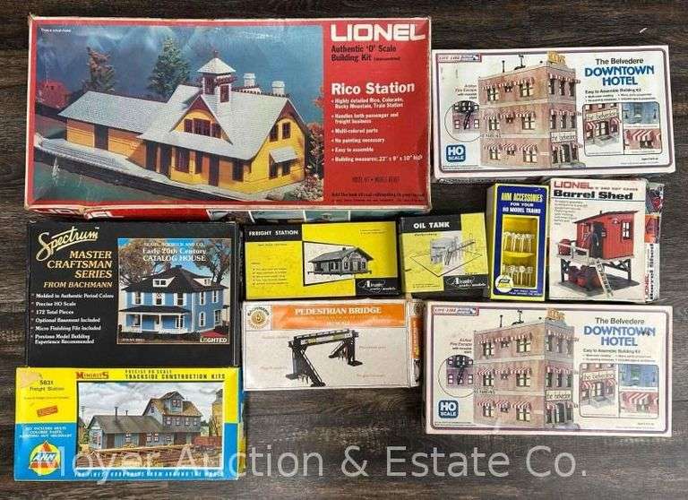 Group of Asst. O and HO Building Kits image