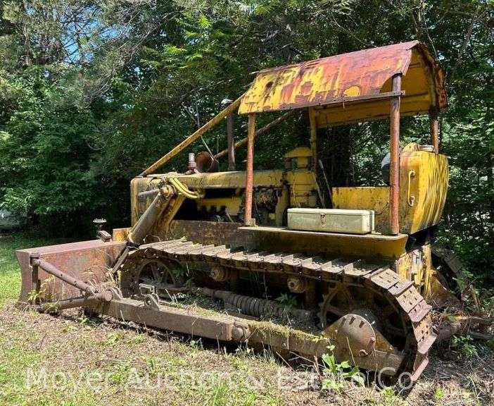 Caterpillar D6 Bulldozer, Hasn’t Moved in a Number of Years, Condition Unknown