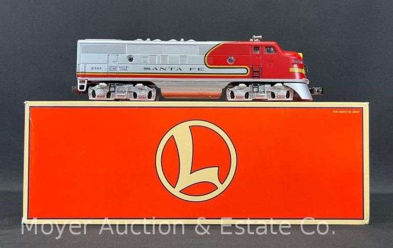 Lionel No. 18134 Santa Fe Non-Powered F3A Diesel Locomotive, with Original Box image