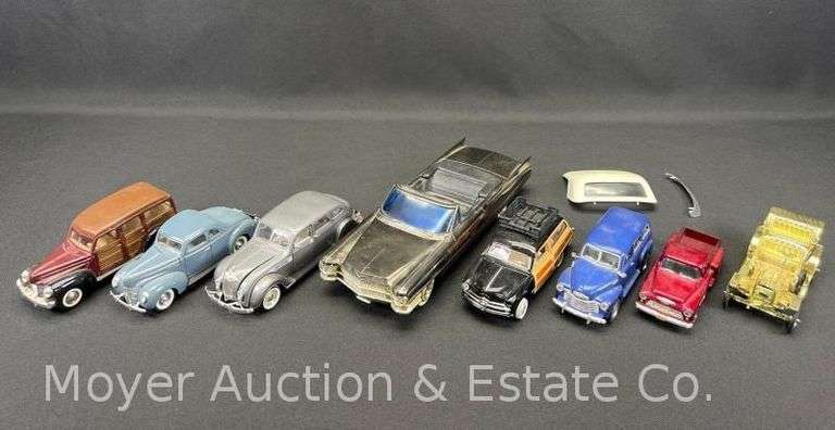 (8) Asst. Model Cars, 5"-10" Long image