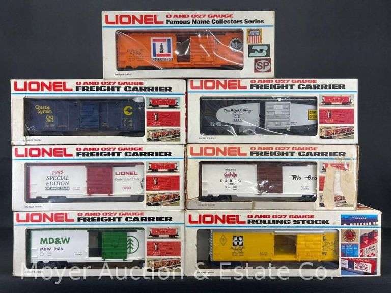 (7) Lionel Freight Cars, with Boxes image