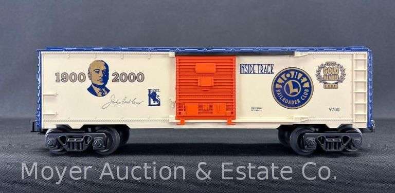 Lionel Railroader Club Gold Member Boxcar, No. 19991, with Original Boxes image