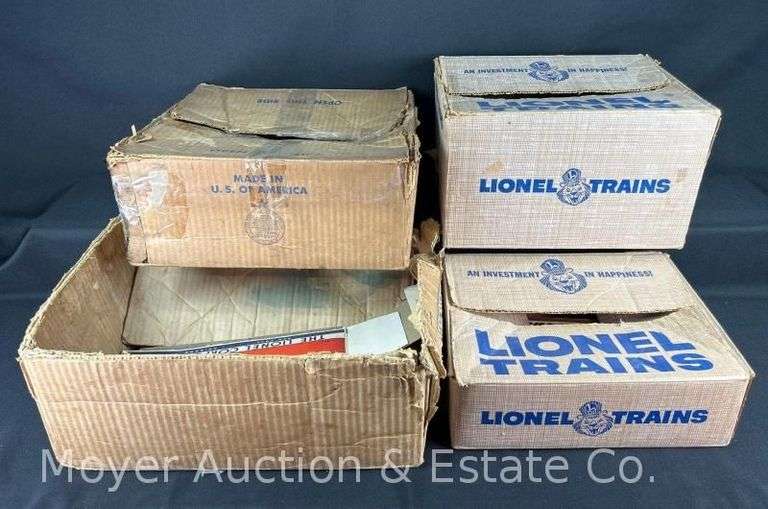 (4) Lionel Set BOXES ONLY image