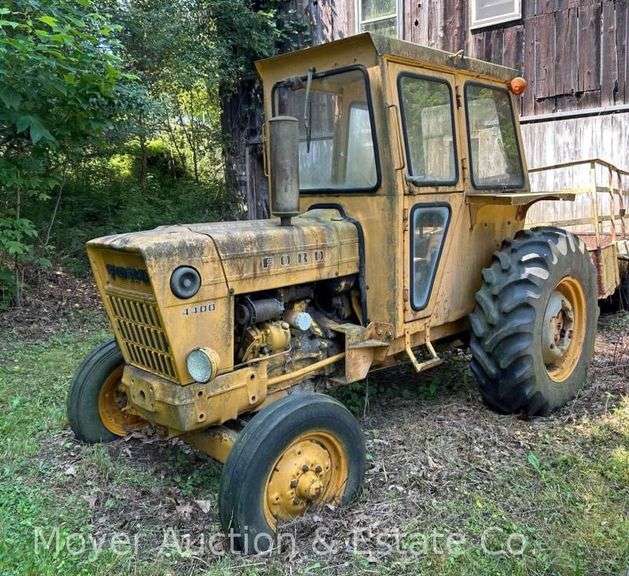 Ford 4400 Industrial Tractor with Cab, Diesel, No 3pt. Hitch, Shows 600hrs image