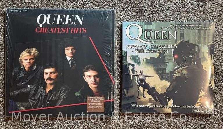 (2) Queen Record Albums image