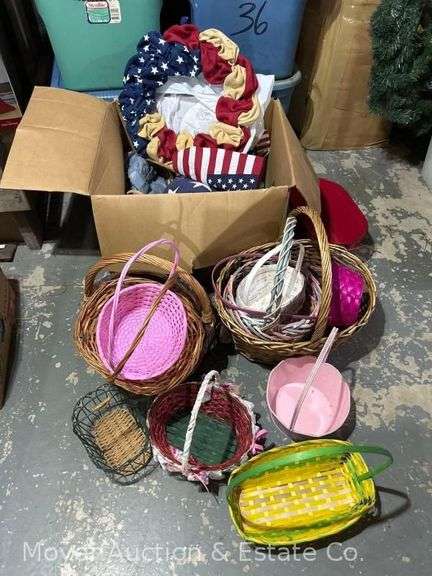 Group of Asst. Baskets, Etc. image