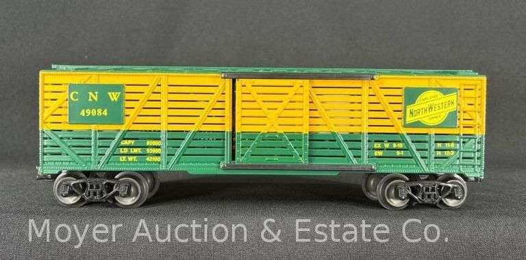 QSI Live Action Sound Cattle Car, O Gauge, with Original Box image