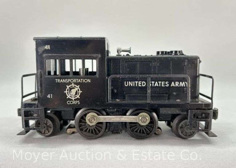 Lionel No. 41 US Army Switcher, with Original Box image