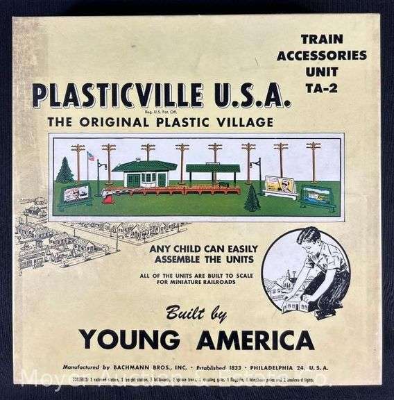 Plasticville Train Accessories Unit TA-2, in Original Box image