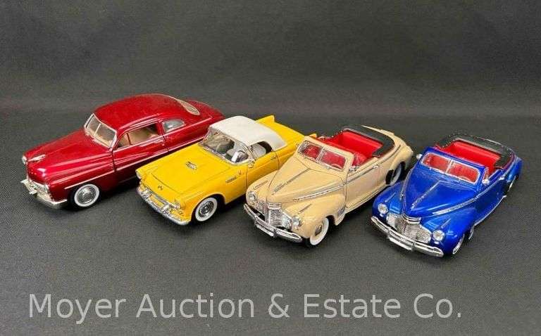 (5) Die-Cast Model Cars, 6" Long image