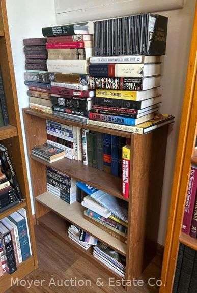 Contents of Bookshelf, Philosophy, History, Photography, Etc. image