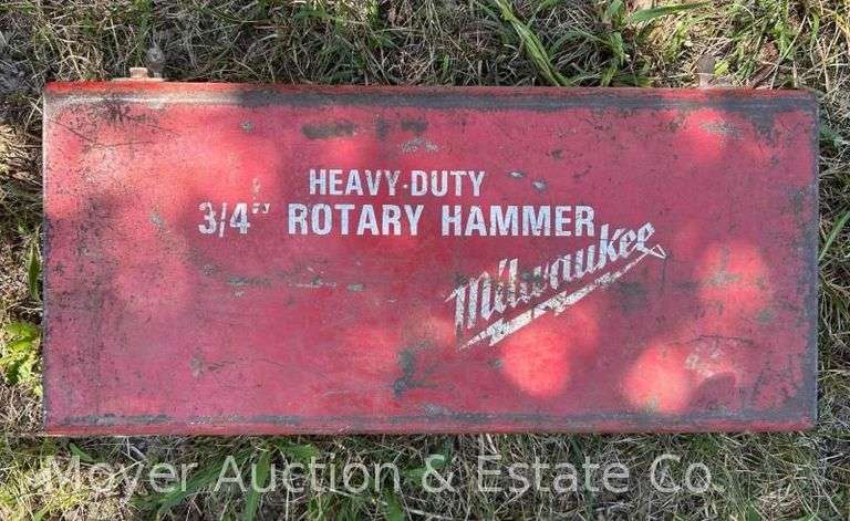 Milwaukee 3/4” Rotary Hammer with Metal Case