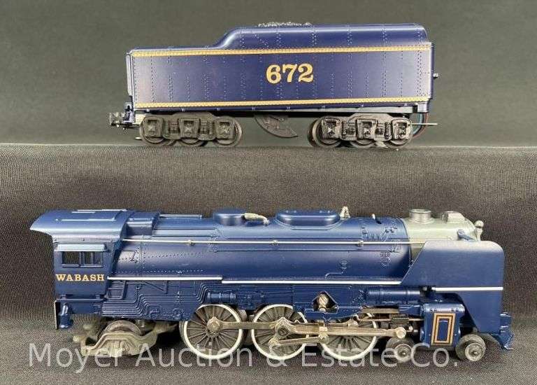 Lionel No. 8610 Wabash 4-6-2 Steam Locomotive and Tender, with Original Box image