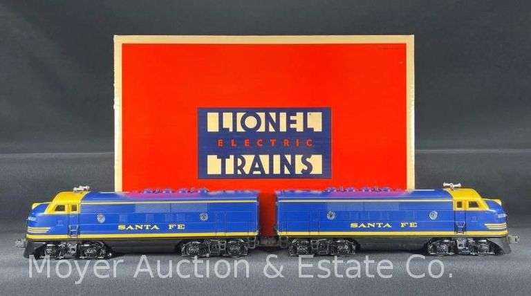 Lionel No. 18117 Santa Fe "AA" Diesel Locomotive Set, with Original Boxes image