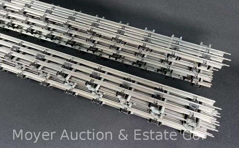 (20) 40" O Gauge Straight Track Sections