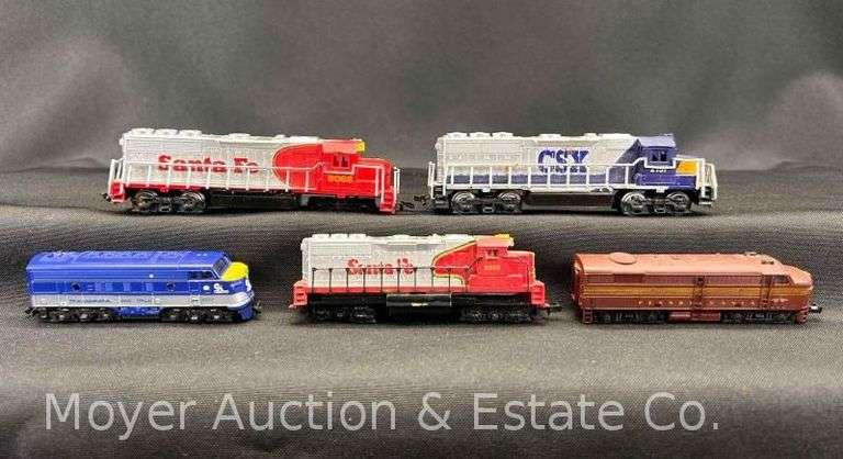 (5) N Scale Diesel Locomotives image