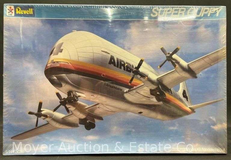 Revell Super Guppy Plastic Model Kit, Sealed in Plastic, 1/144 Scale image