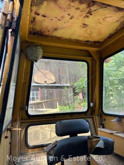 Ford 4400 Industrial Tractor with Cab, Diesel, No 3pt. Hitch, Shows 600hrs