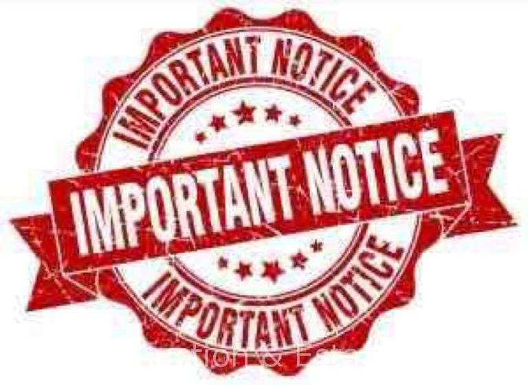 Reminder: Auction Pickup is Thursday August 7th from 9am-6pm at our Alden Office image