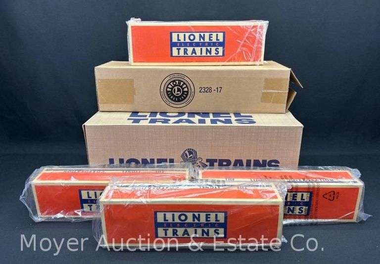 Lionel No. 1562W Burlington GP-7 Passenger Set, with Original Boxes, Appears New in Box image