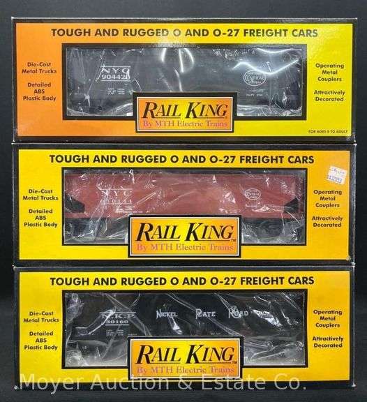 (3) RailKing Hopper Cars, with Original Boxes image