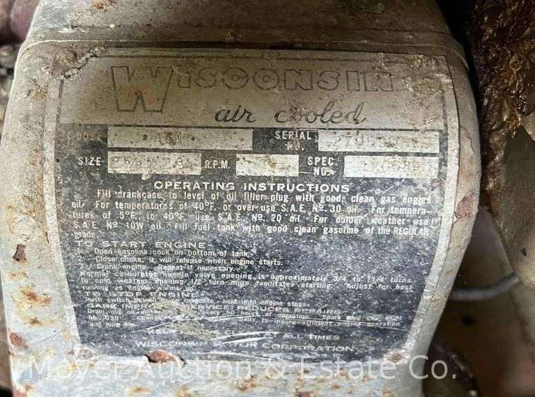 Worthington Cement Mixer, Condition Unknown