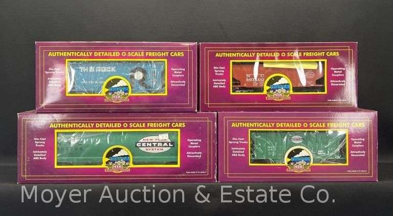 (4) MTH Hopper Cars, with Original Boxes image