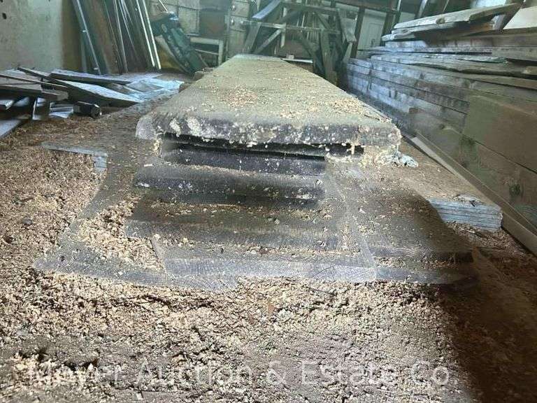 (10) Rough Sawn Boards, Some with Live Edge, Approx 13’-14’ Long, 12”w x 1”h