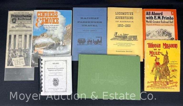 Group of Railroad Books and Pamphlets