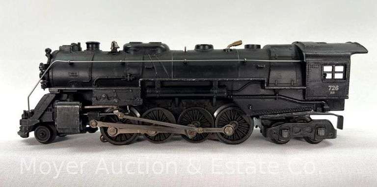 Lionel No. 726RR Steam Locomotive, No Tender