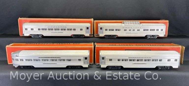 (4) Lionel Lines Passenger Cars, No, 2531-2534, with Original Boxes image