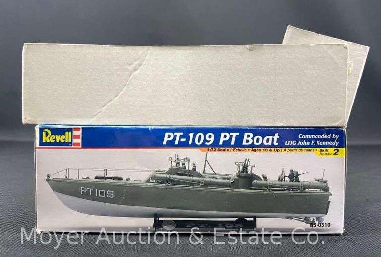 (2) Plastic Boat Model Kits