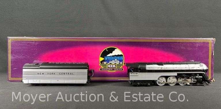 MTH New York Central Empire State Express 4-6-4 Die-Cast Steam Engine, No. 3016L with Original Box image