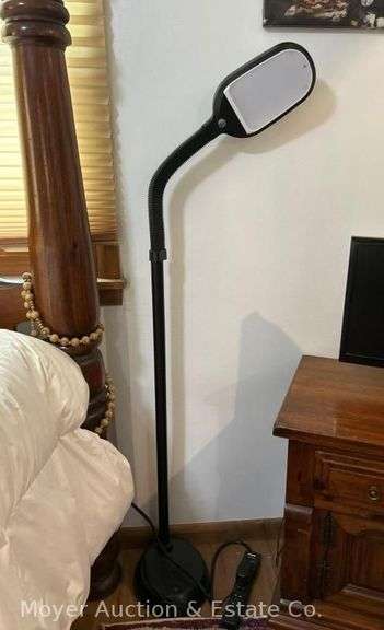 Ott-style Floor Lamp with Flexible Neck image
