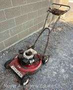 Vintage Toro '19' Push Lawn Mower, Electric Start, Engine Complete and Turns Over, 1960's Era